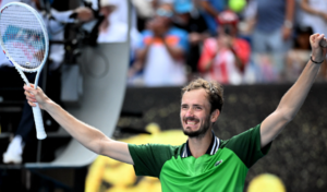 Daniil Medvedev won the Australian Open Quarterfinal