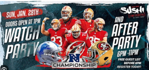 Lions vs 49ers NFC Championship Game Spread Odds"