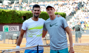 Djokovic vs. Sinner enjoying above court