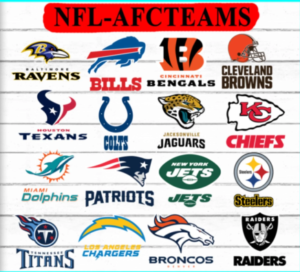 AFC ALL TEAMS LOGO