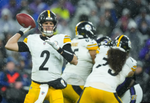 Mason Rudolph showcased his quarterback prowess, earning high marks on the Steelers' report card