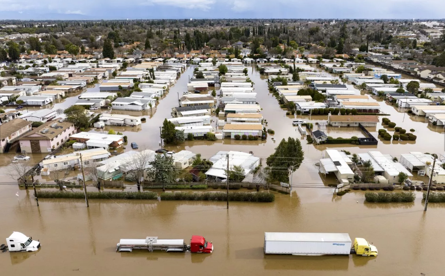 California Flooding areas