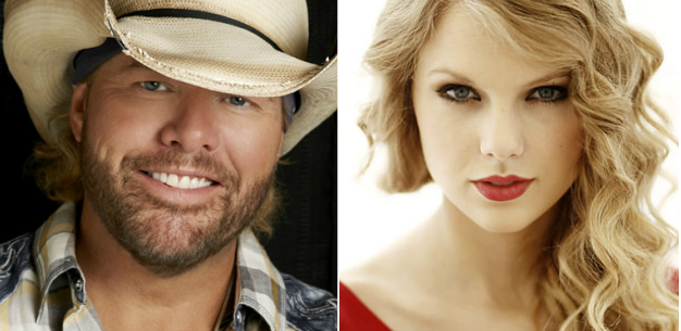 are toby keith and taylor swift friends